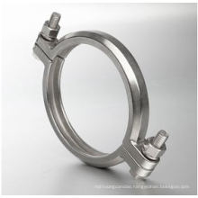 Sanitary Stainless Steel Pipe Fitting 304 316L Hose Tube Tri Clamp